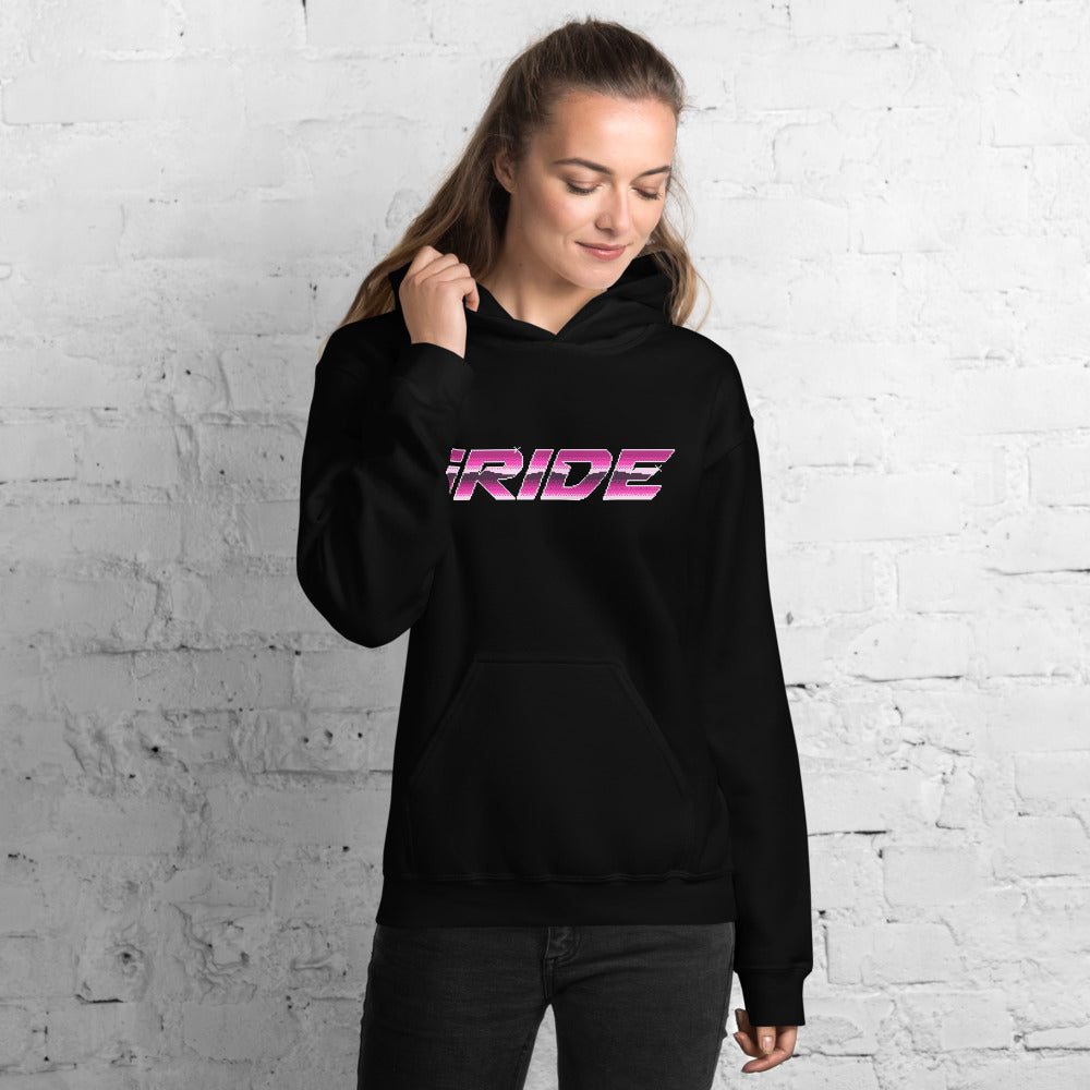 Womens 8 Bit Hoodie - Level Up Your Life