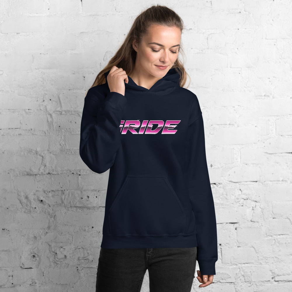 Womens 8 Bit Hoodie - Level Up Your Life