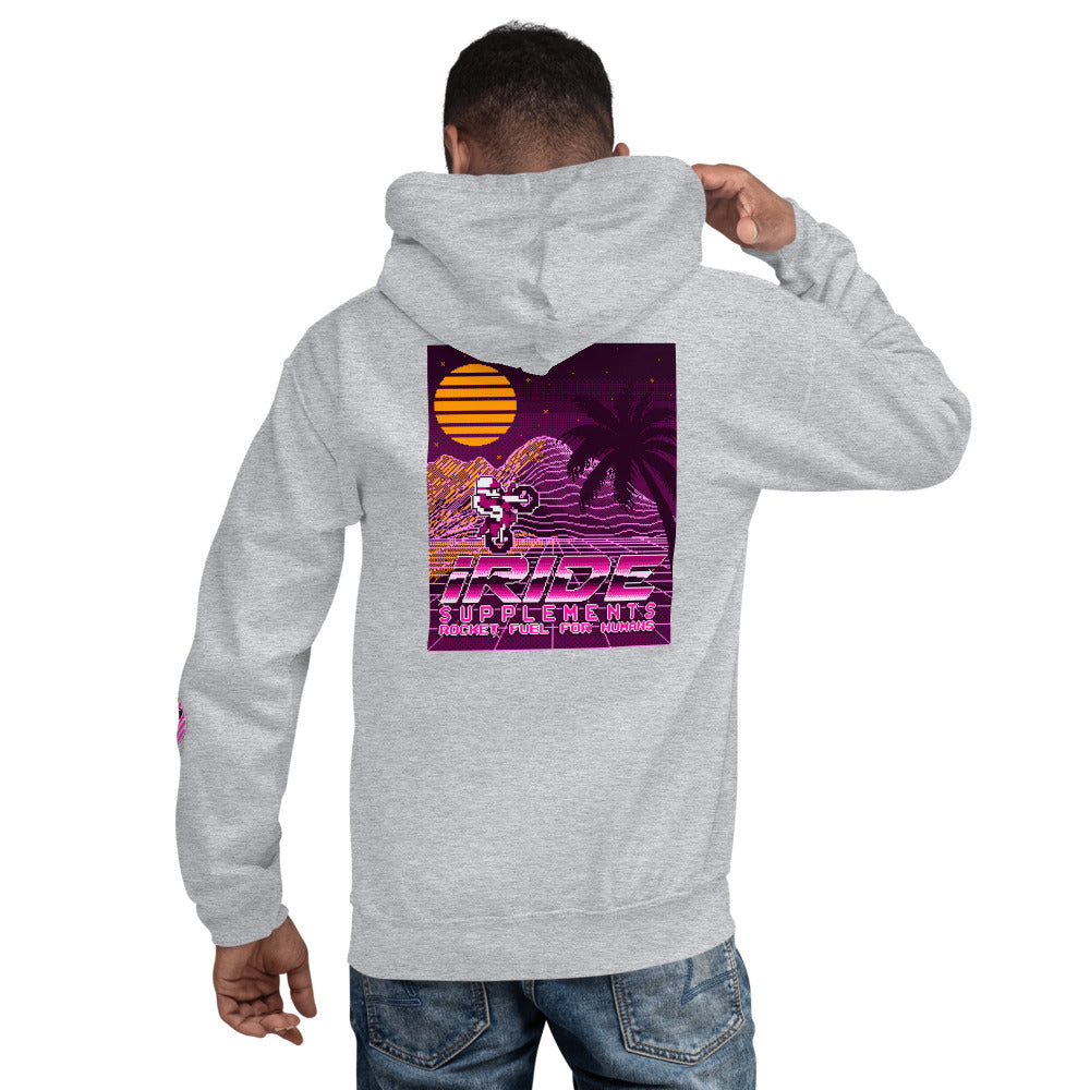 8 Bit Hoodie - Level Up Your Life