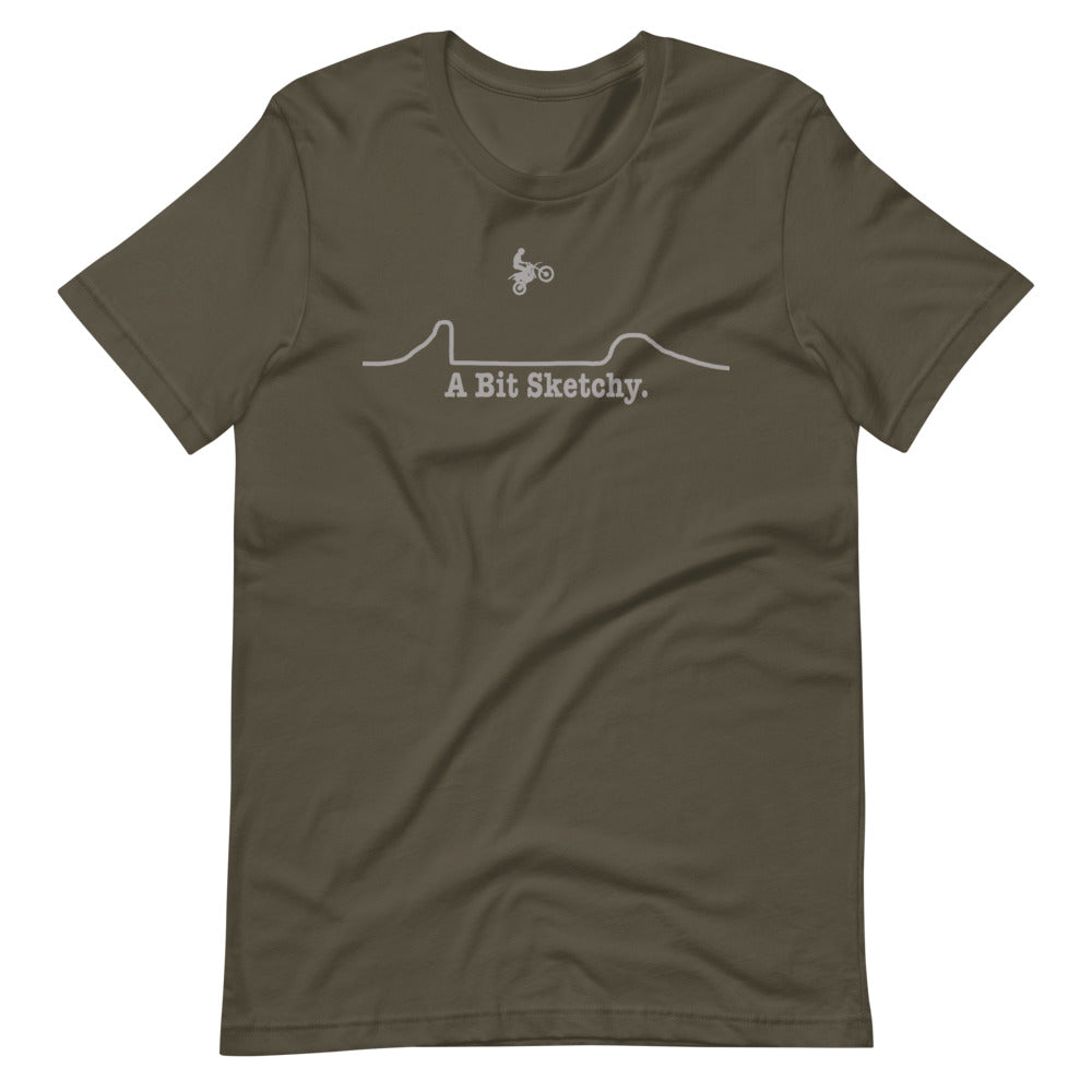 iRide "A Bit Sketchy" Short-Sleeve Unisex T
