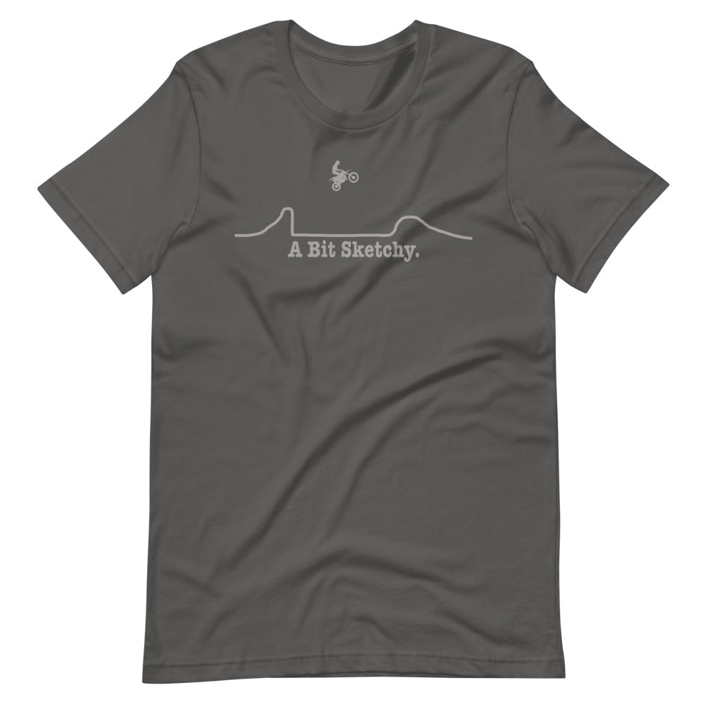 iRide "A Bit Sketchy" Short-Sleeve Unisex T