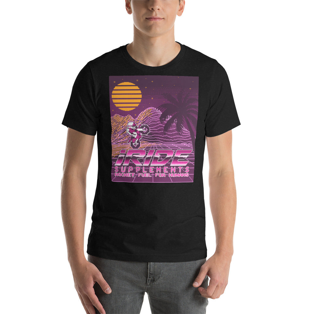iRide 8 Bit retro Tee