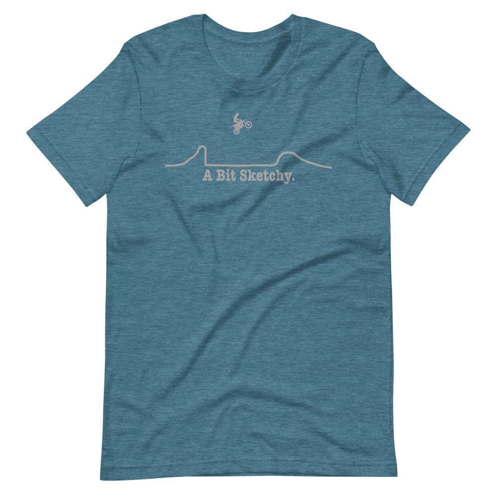 iRide "A Bit Sketchy" Short-Sleeve Unisex T