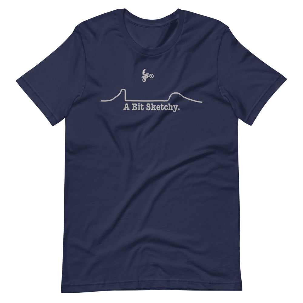 iRide "A Bit Sketchy" Short-Sleeve Unisex T