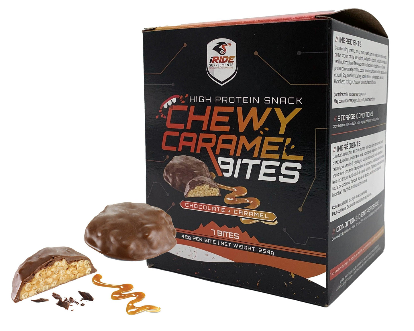 High Protein Caramel Bites (Box of 7)