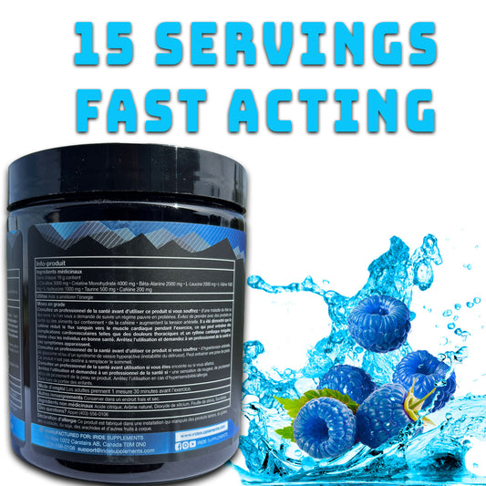 *Blue Raz*  Rocket Fuel Pre-Workout