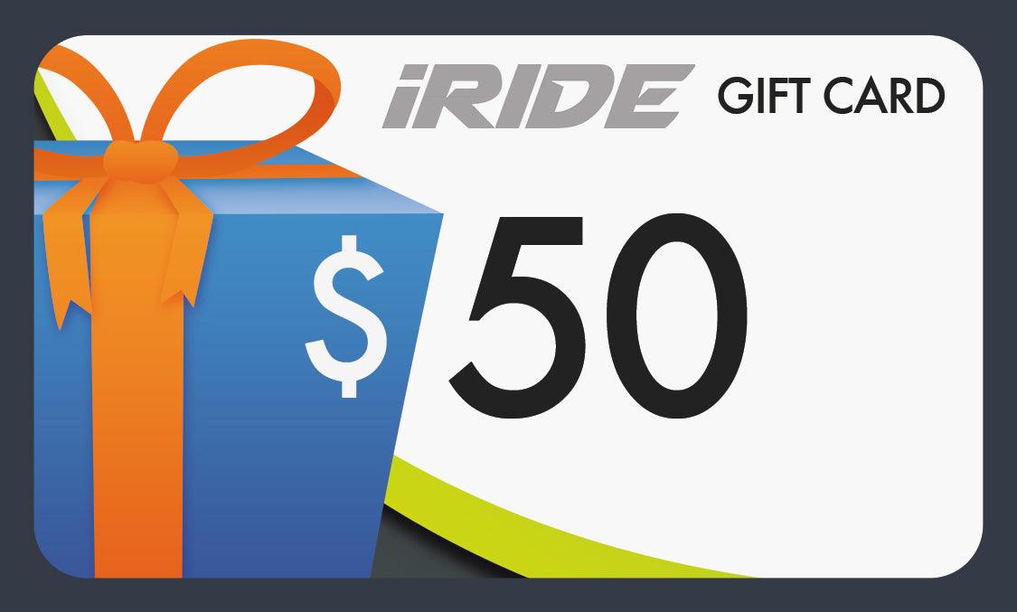 iRide Supplements Gift Cards