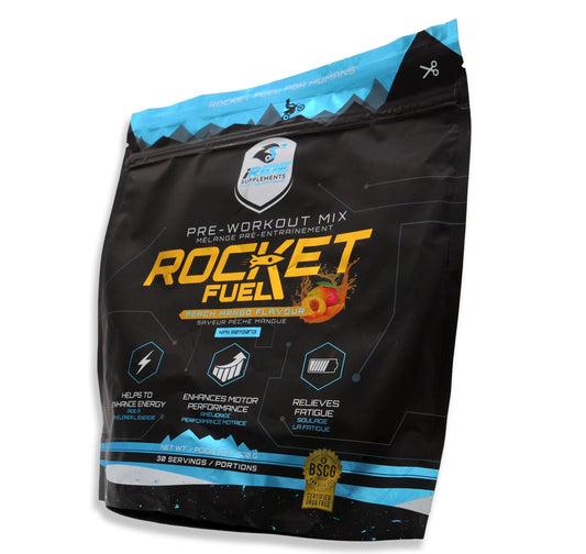 *Peach Mango*  Rocket Fuel Pre-Workout