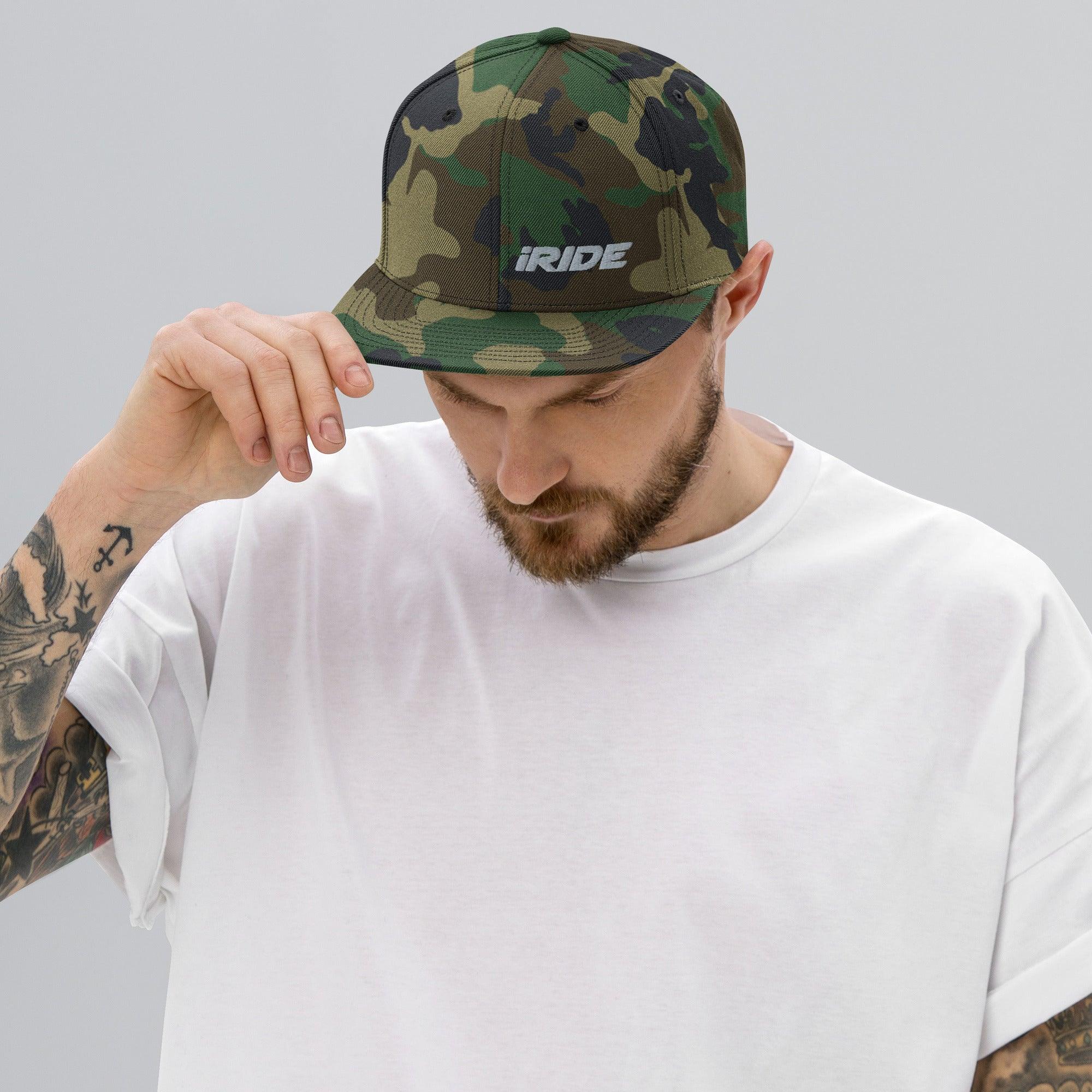 Classic iRide Snapback Hat - Trendy Headwear