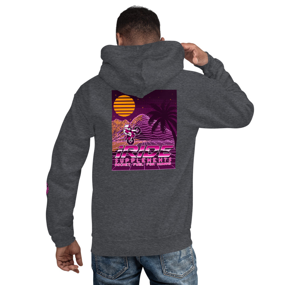 8 Bit Hoodie - Level Up Your Life