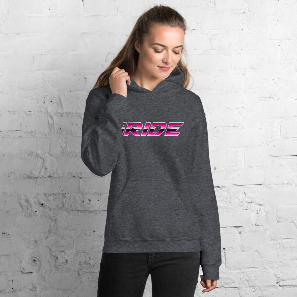 Womens 8 Bit Hoodie - Level Up Your Life