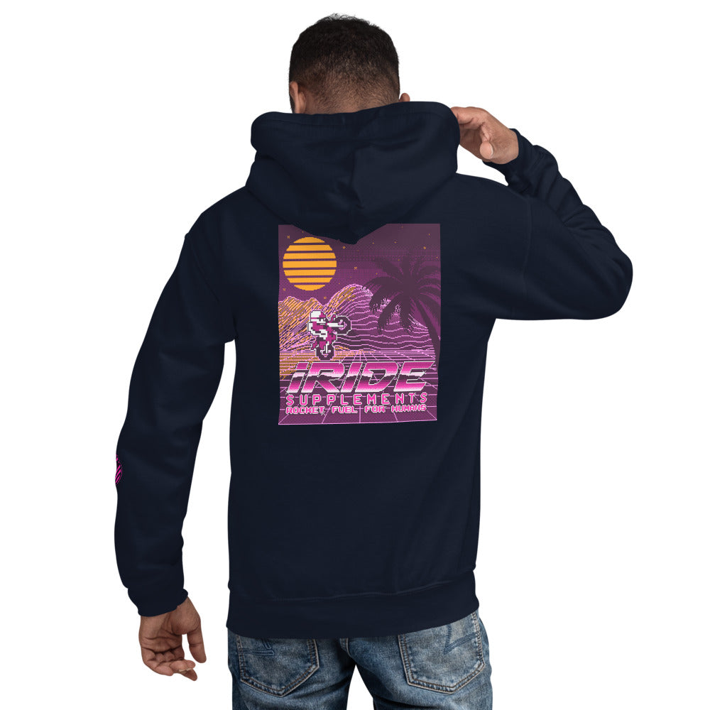8 Bit Hoodie - Level Up Your Life